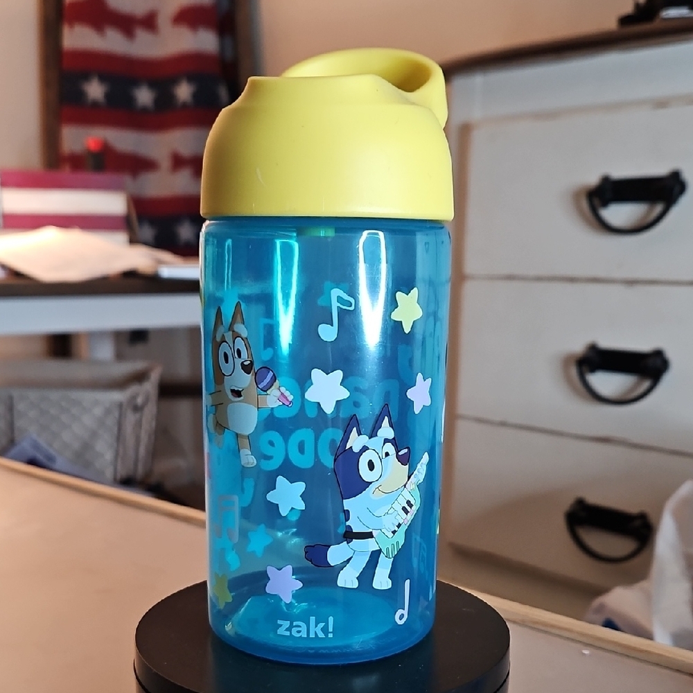 16 fl oz Bluey Plastic Water Bottle by ZAK!